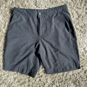 Faherty All Day Hybrid Shorts Charcoal 31/9
